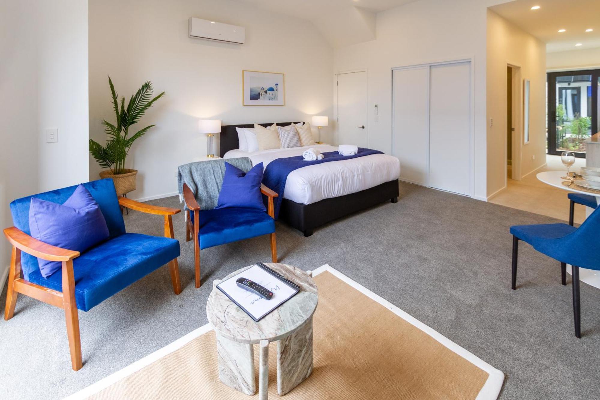 Central Christchurch Santorini Style 1Br Studio Ngoại thất bức ảnh